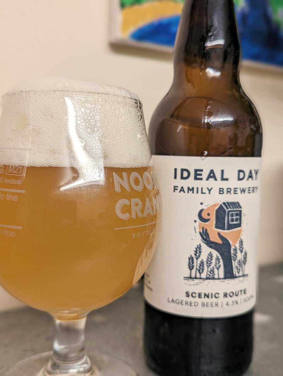 Now this definitely counts as a treat (Easter or otherwise); a rustic lagered beer with a crisp hoppy profile. If this is an indicator of the intent of @idealdaybrewery, then we're 100% down to follow them on this journey. We absolutely think that you should be too!!!
