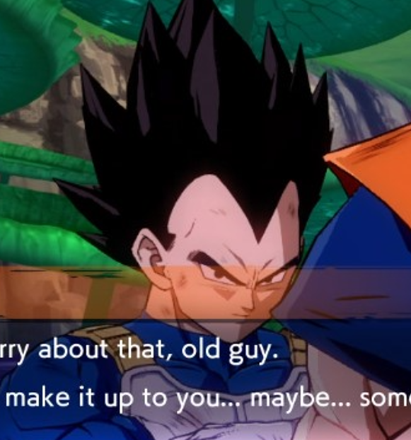 DBFZ Vegeta most times he's just