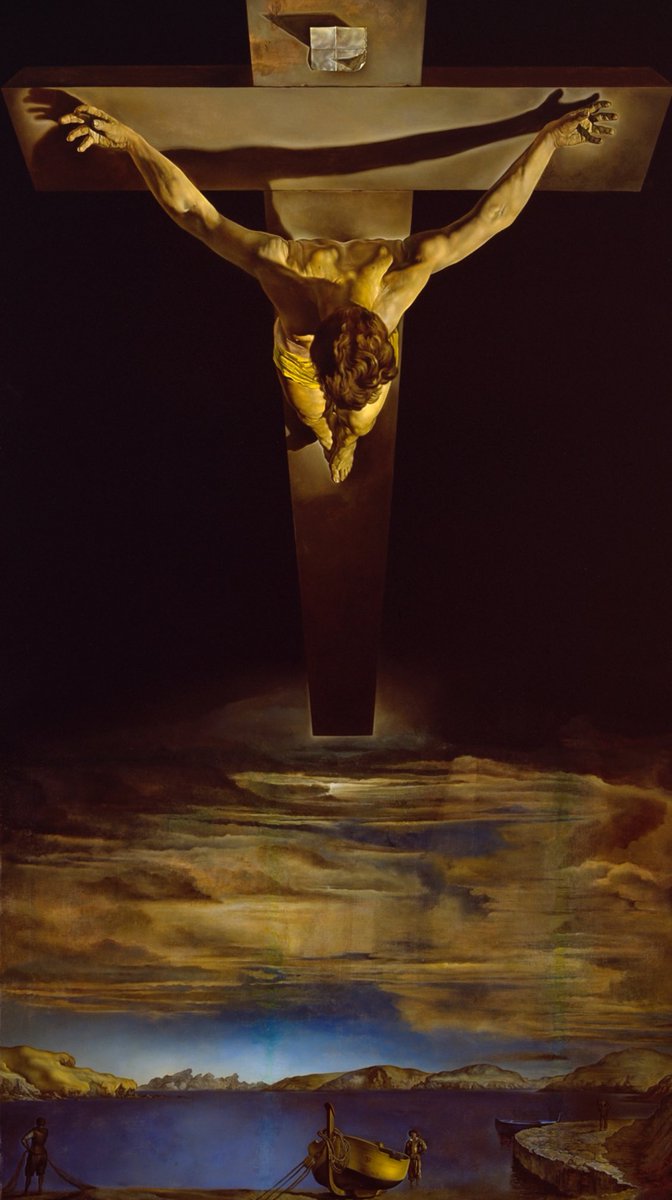 Salvador Dalí, Cristo de San Juan de la Cruz (1952)