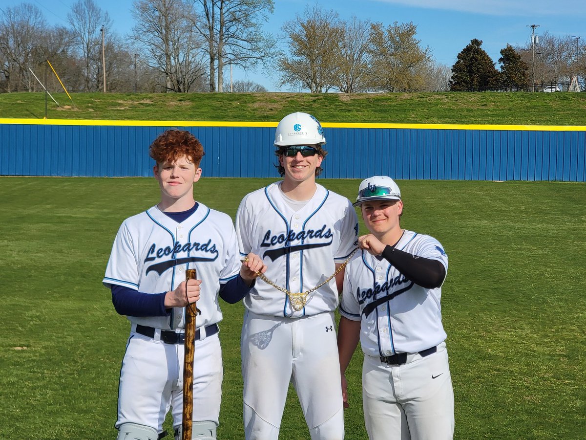 Game 4 Big Cats
<a href="/AljancicTate/">Tate Aljancic</a> 6 innings, 1 earned, 4 Ks, earned the W
<a href="/BlakeJo38530275/">Blake Johnson</a> 1 inning pitched, 2 Ks, earned his first career varsity save
@Jakebeard_2024 2-2 with a double, HBP, and gunned down a runner at wB
Kolton Loy RBI single