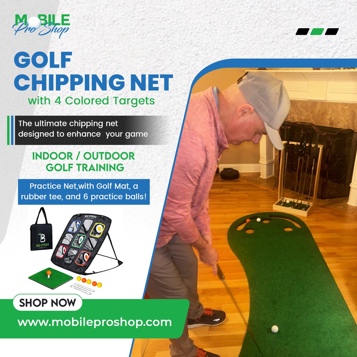 MobileProShopTN's tweet image. Big Strikepresent, Golf Chipping Net with 4 colored targets , indoor / Outdoor Golf Training, Practice Net,with Golf Mat, a rubber tee, and 6 practice balls !

#BigStrikeGolf #GolfTraining #PracticeNet #ChippingNet #GolfPractice #IndoorGolf #OutdoorGolf #GolfMat #RubberTee