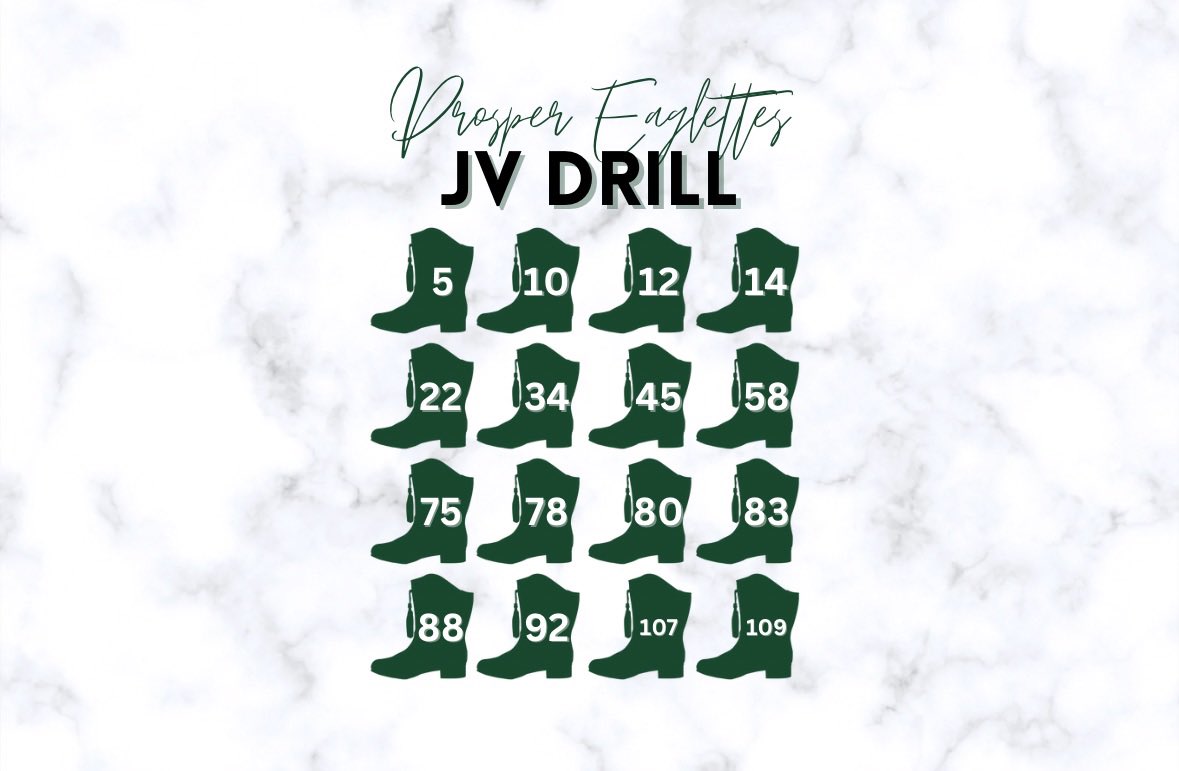 💚🤍 Congratulations to the Prosper High School Drill Teams 🤍💚