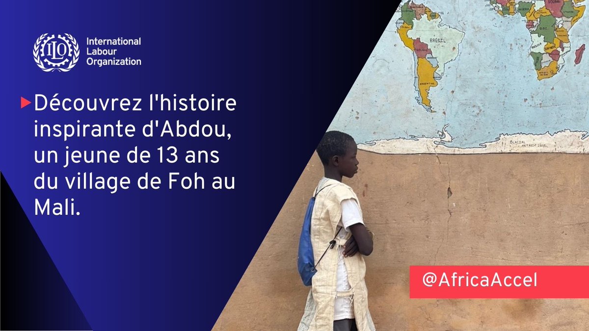 Du champ à l'école : l'histoire d'Abdou à Foh, Mali. À 13 ans, Abdou partage son parcours vers l'éducation, entre culture et dur labeur. Maintenant, il rêve d'un avenir différent. urlz.fr/pWMd #Éducation #ACCELAfrica