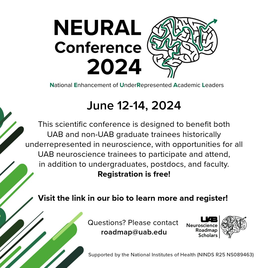 UAB Neuroscience Roadmap Scholars Program (@UAB_NeuroRMS) on Twitter photo 2024-03-29 22:59:49