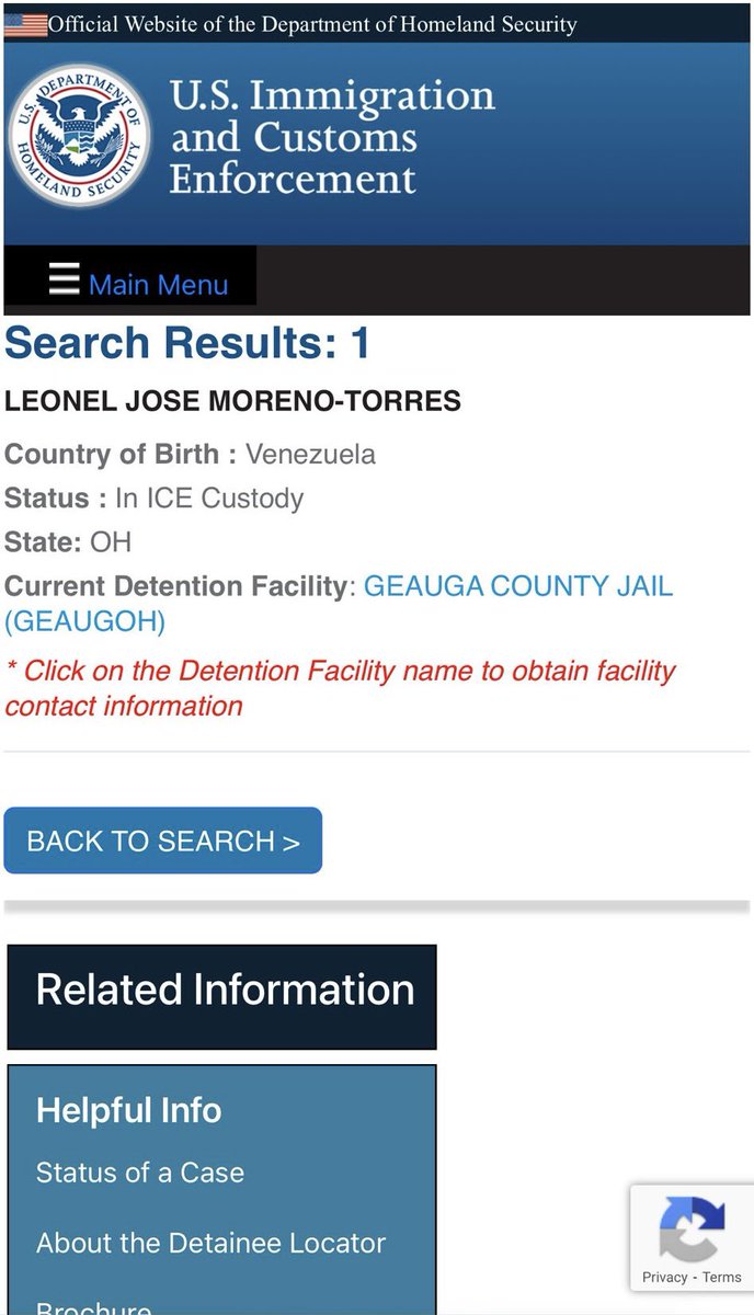 🚨| URGENTE: Leonel José Moreno Torres alias Leito Oficial, está detenido por ICE en el condado de Geauga, Ohio. Venezuela no está aceptando vuelos de repatriación por lo cual quedará detenido en EEUU. 🇺🇸 ¿Apruebas el arresto de este fanfarrón chavista de Tik Tok? Yo al 100% 🔥