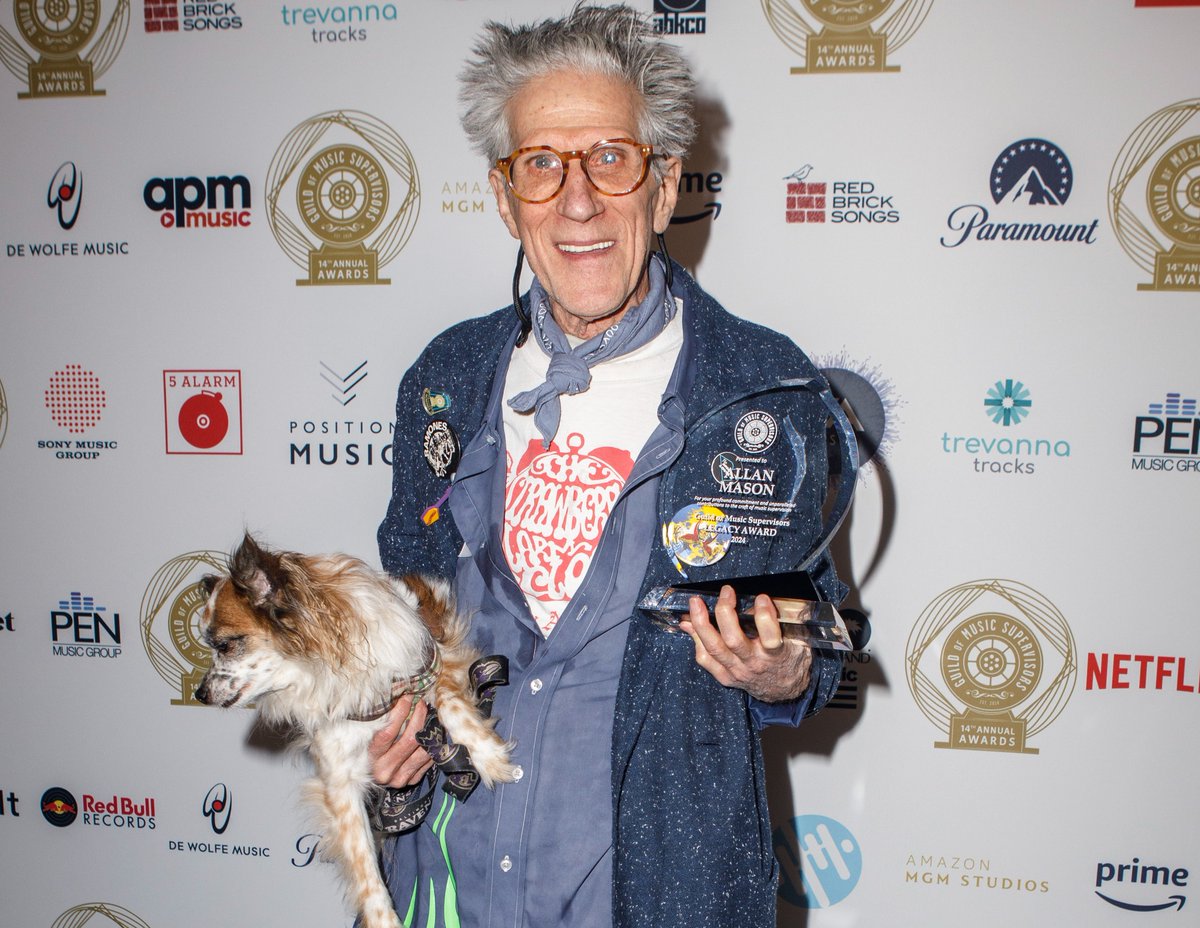 Benny, the bestest boy, stole the show on the red carpet this year. Thank you again to Allan Mason for the immense impact he has made on music in media. 2024 GMS Awards photos officially posted on the GMS Facebook! 👀