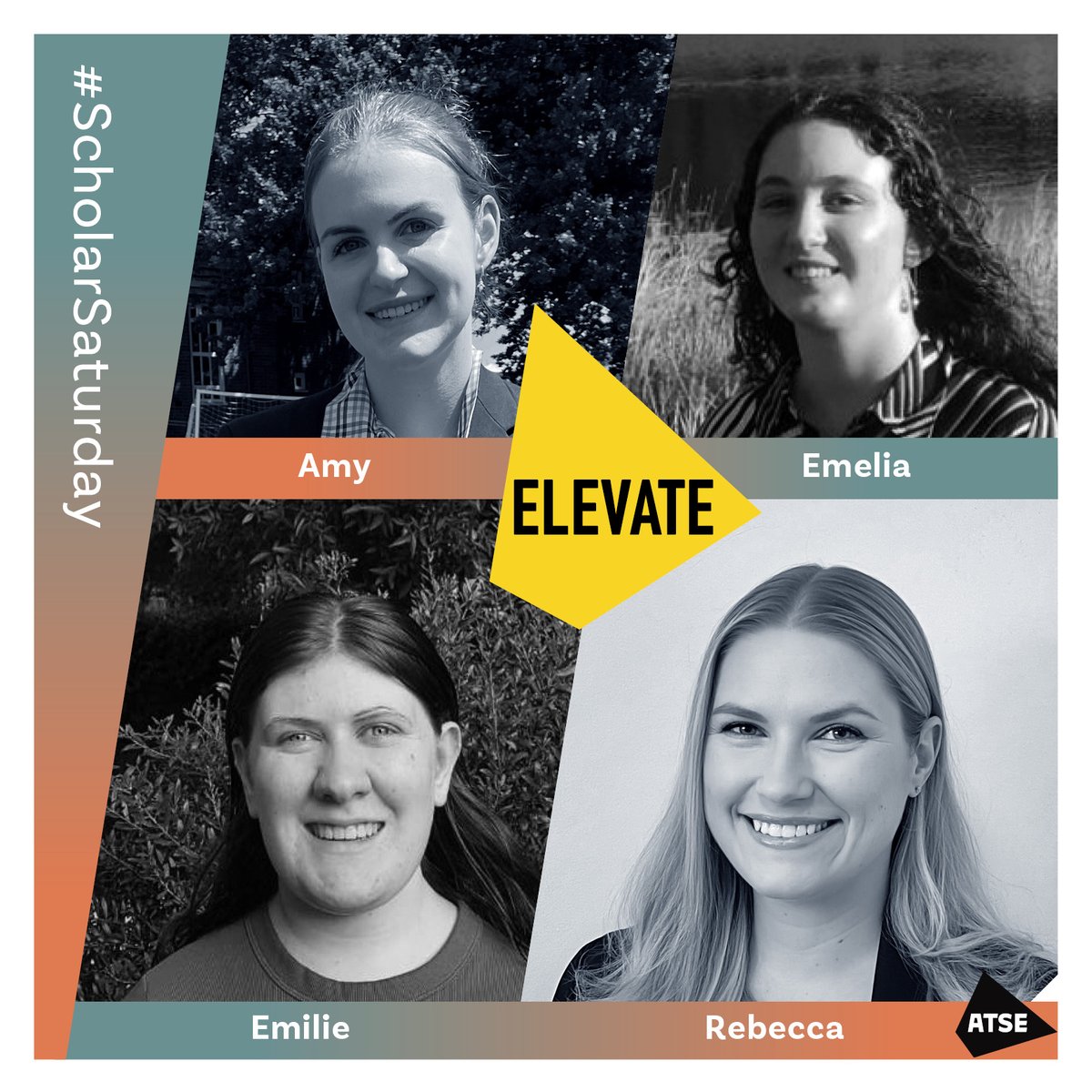 Featuring Amy, Emelia, Emilie and Rebecca in this week’s #ScholarSaturday segment.

We are thrilled to welcome the remarkable scholars to our #ElevateSTEM scholarship program! 🎓

🔗 Learn more about our Elevate STEM scholarships: atse.org.au/career-pathway…