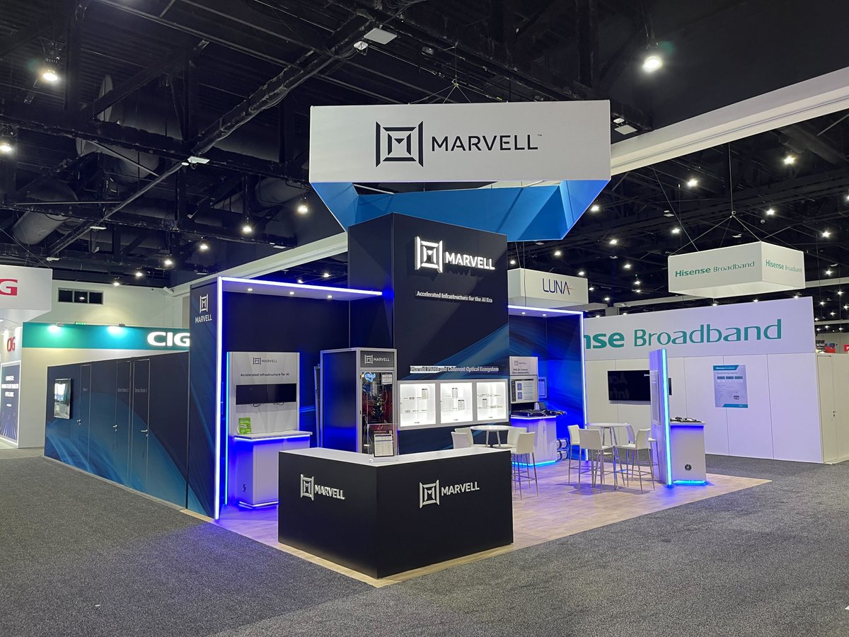 What a fantastic turnout for @ofcconference 2024! The Marvell team was thrilled with the tremendous interest in our advanced optical technology for AI and cloud data centers. We hope to see you again soon!