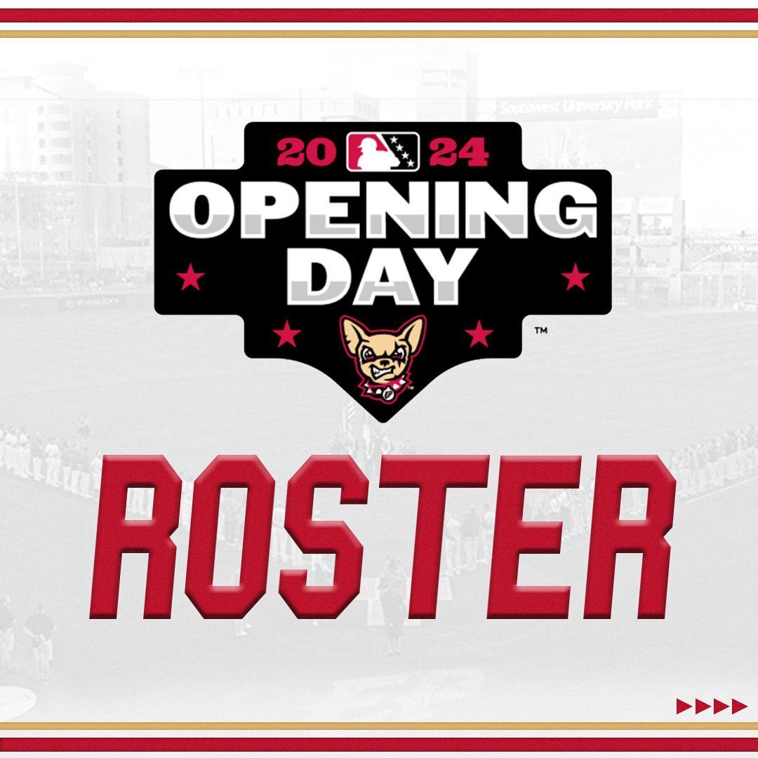 epchihuahuas's tweet photo. As our season kicks off tonight, we're excited to introduce our official roster for Opening Day 2024!

Good luck tonight! https://t.co/KrV59tvdnY