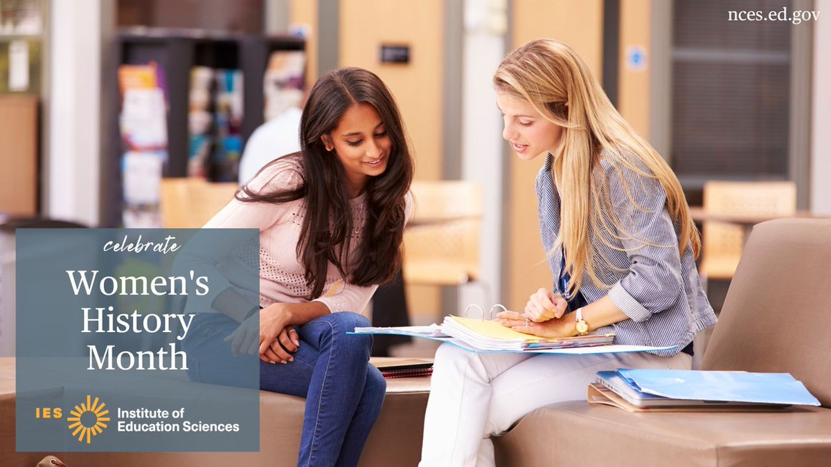 EdNCES's tweet image. DYK? Some 68% of female students who began seeking a bachelor’s degree full time at a 4-year institution in fall 2016 completed that degree at the same institution within 6 years (i.e., by 2022).

Find more #GradRate #EdData: 
nces.ed.gov/programs/diges… 
#WomensHistoryMonth