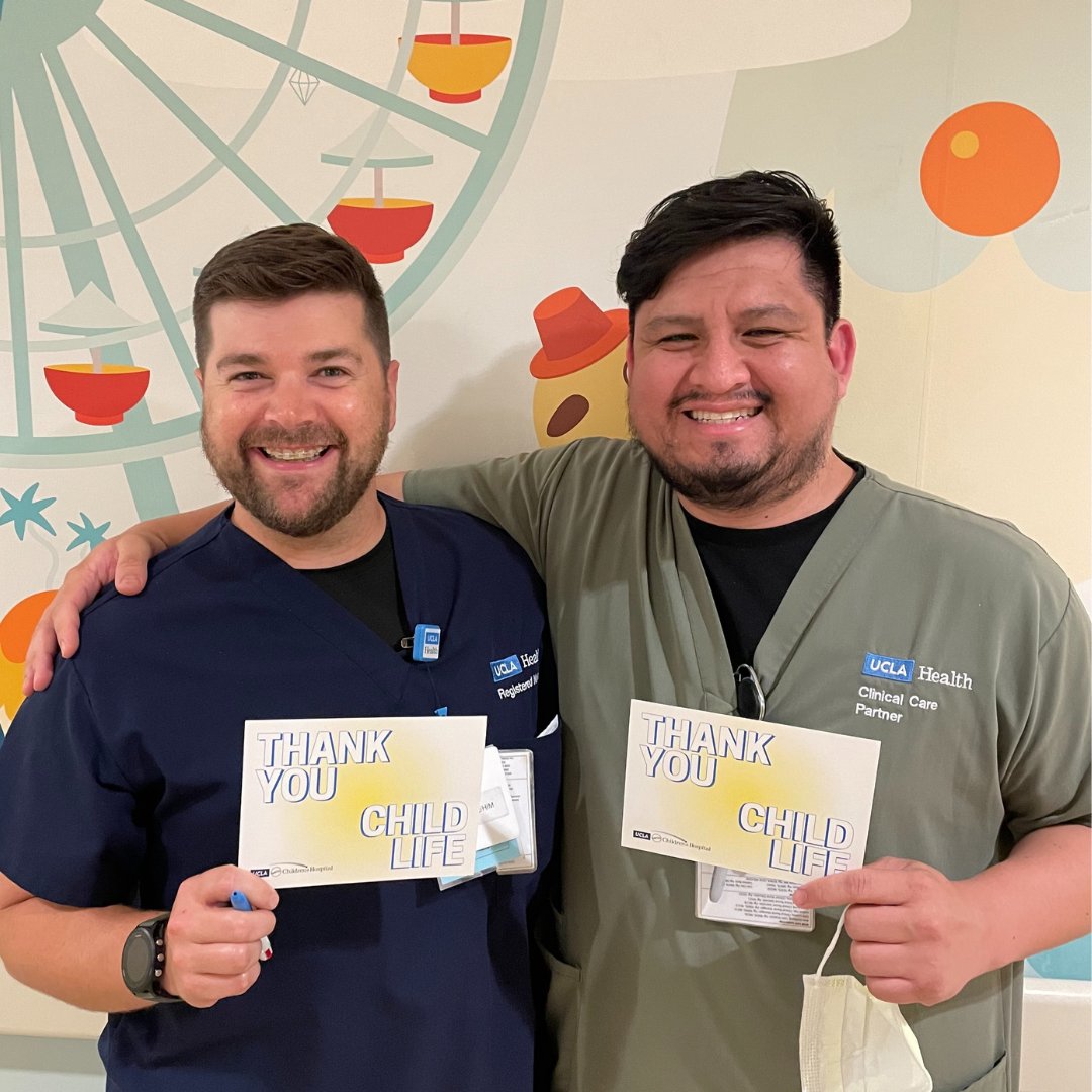 Patients, families and #UCLAHealth staff expressed heartfelt thanks to the Chase Child Life Program Team with handwritten cards, each carrying a personal message of appreciation. 🌟 Interested in supporting the Chase Child Life Program? Click here: bit.ly/3vGW0gC