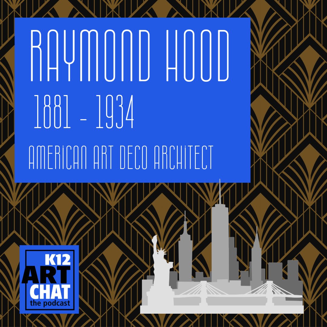 What do you know about Raymond Hood? Read more about this American Art Deco Architect. archdaily.com/784348/spotlig… @SchoolArt @adobeforedu #K12ArtChat