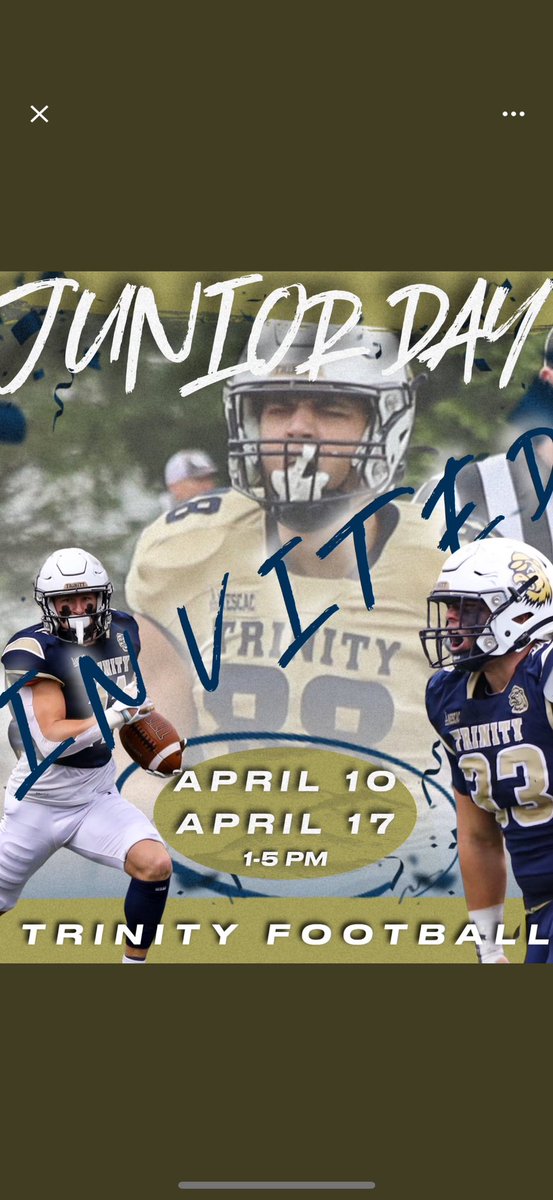 Thank you @CoaCrayton_ for the invite. Can't wait to visit the school!