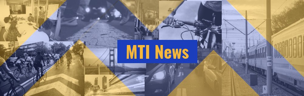 Check out March #MTINews as we announce the winners of MTI's annual essay contest, explore new research, and learn from transportation #trailblazer this #WomensHistoryMonth 📧 transweb.sjsu.edu/March-24-Newsl… Sign up to receive the latest news in #transportation: app.smartsheet.com/b/form/8c69a6b…