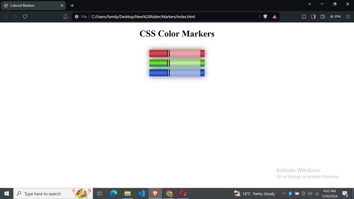 SyntaxSam405's tweet image. Update on Day 10: 
I&apos;ve finished learning CSS  and made some small projects, like CSS color markers, with HTML and CSS . I&apos;m nearly done with CSS and ready for the next step. Considering new projects using HTML and CSS. Any suggestions?

#CSS 
#100DaysOfCode 
#webdevelopment