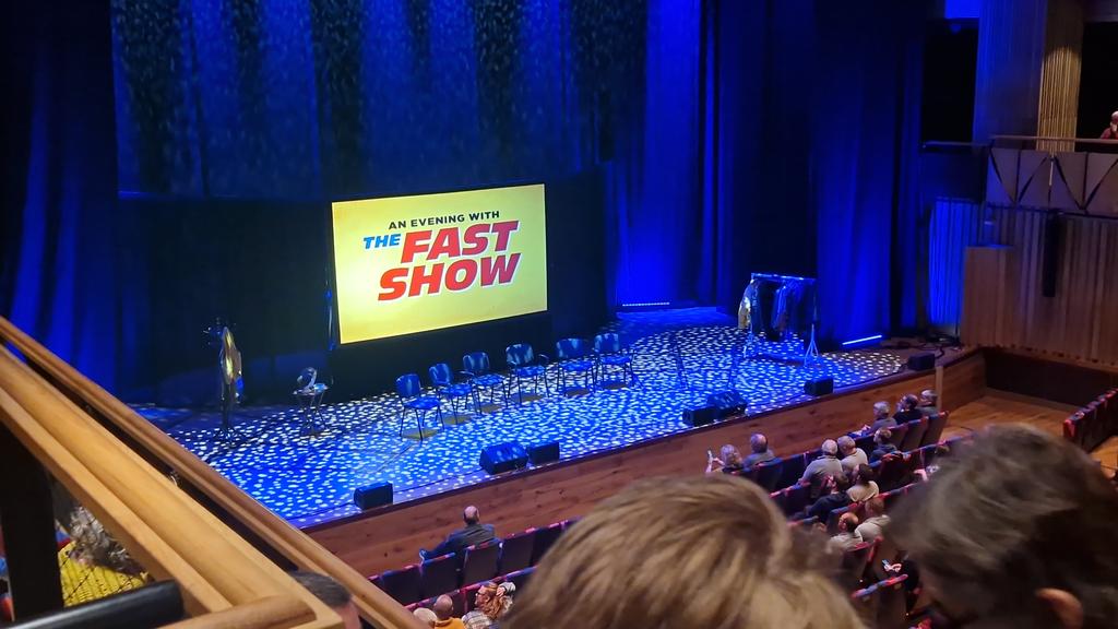 Waited 20 years to watch the fast show live again and hear those well know catchphrases again like 'look at those gaudy seats!'Even better than we imagined #fastshow #fastshowreunion #gaudyseats #brilliant #arse @monstroso @simonday @PaulWhitehouse @ArabellaWeir @JohnnyThomson2