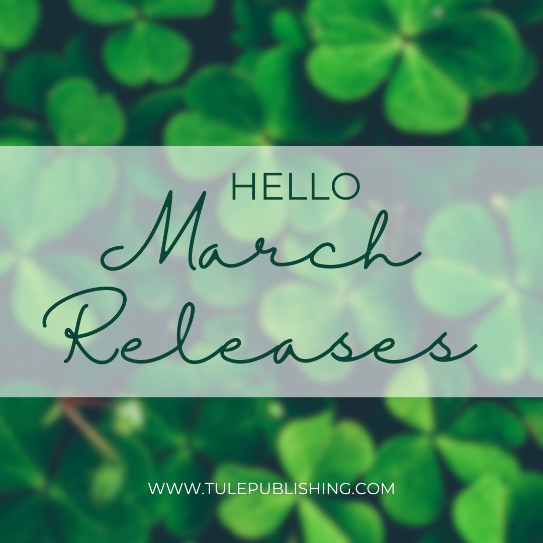 🍀There's still time to try your 🍀luck🍀 over at the Tule blog! Check out our March releases and let us know which one you're most looking forward to read if you haven't already picked it up: bit.ly/3OUPr0y #readztule