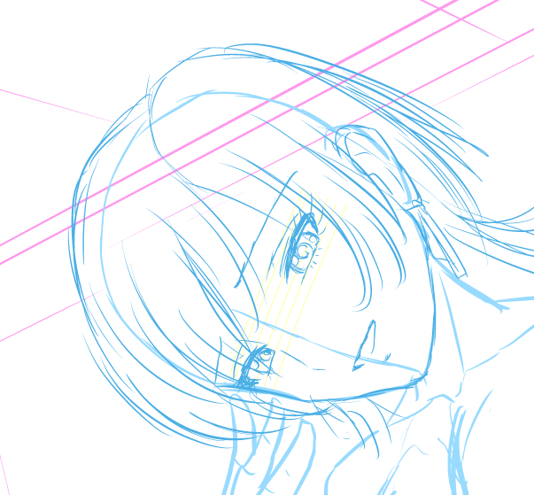 おはようございます!
朝お絵かき。
今朝はずいぶん迷走しては、やり直しの連続。 