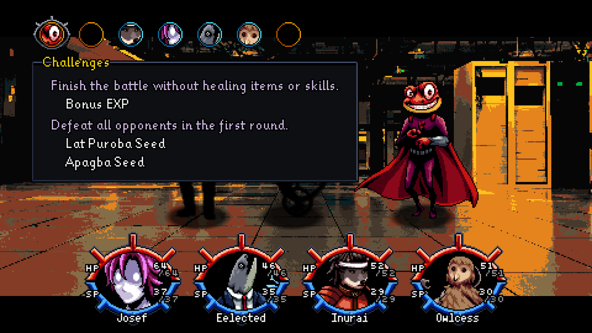 All battle rewards in #PryIntoTheVoid are acquired if you complete procedurally generated battle challenges, adding an extra dimension to battles.

#ScreenshotSunday #gamedev #indiegame