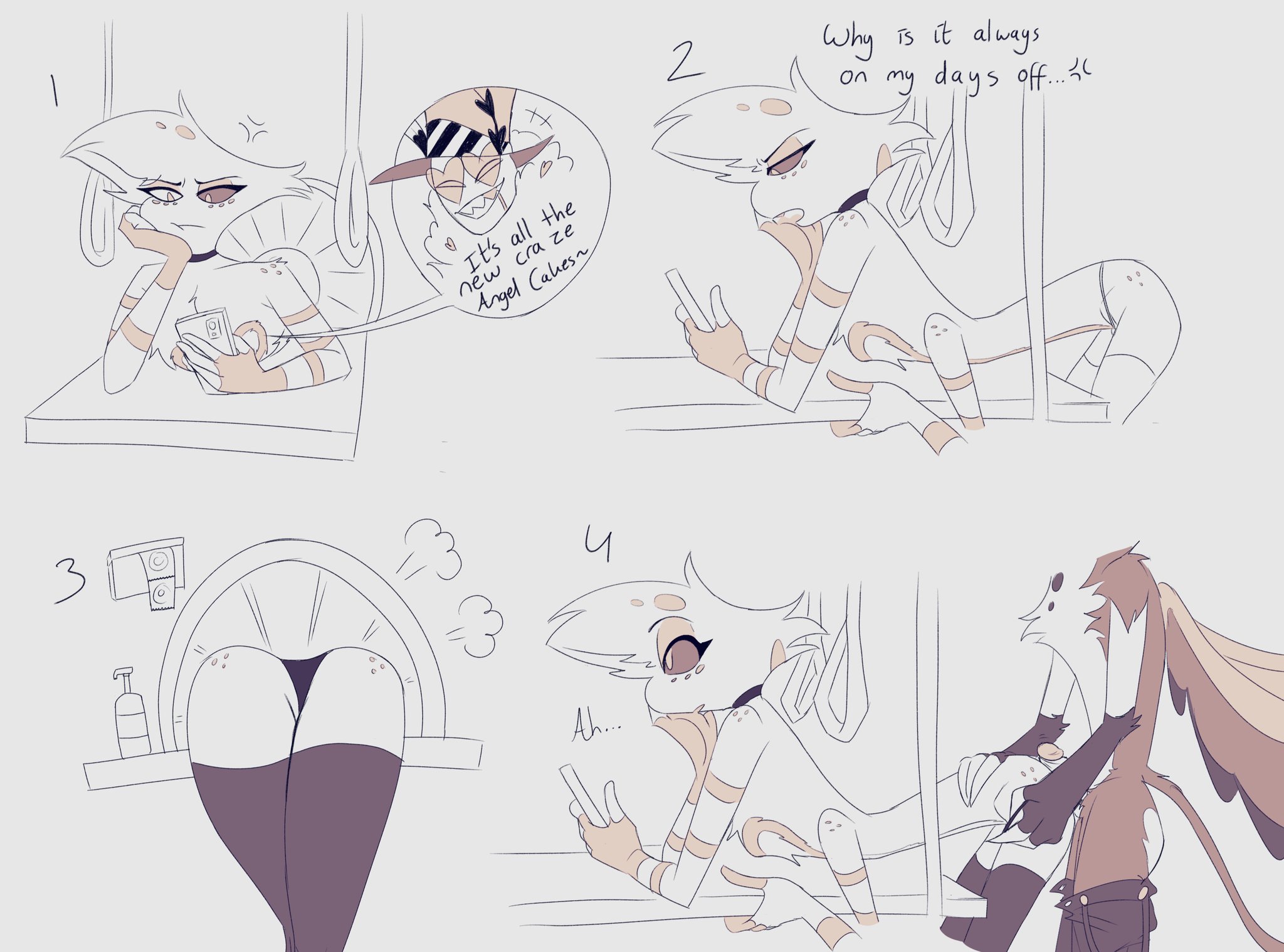 Mihkain on X: Glory hole - Angel  Husk NSFW comic (27) HuskerDust  t.coBy4t3rMhXw  X