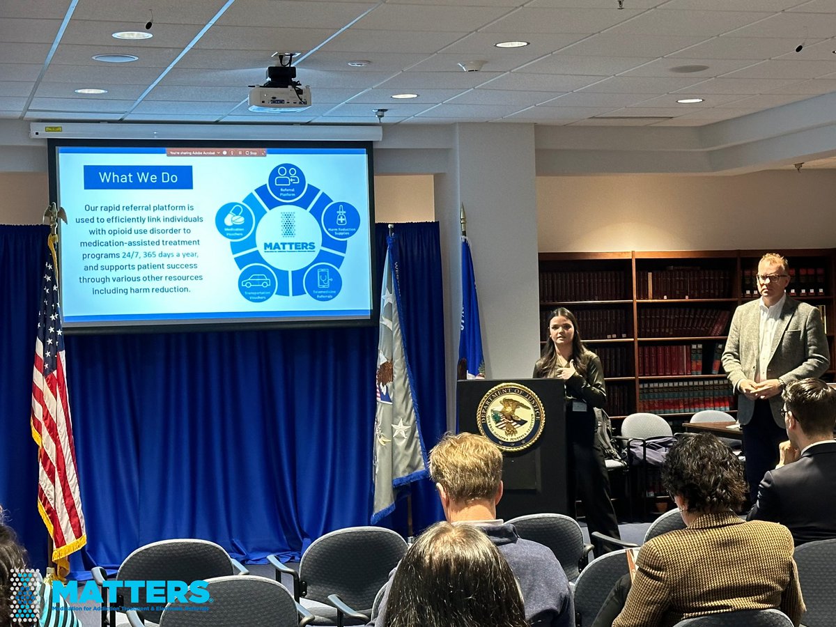 This week, MATTERS met with the U.S. Attorney General's office- Western District of New York. We provided education on opioids like #fentanyl, medicated-assisted treatment, harm reduction strategies, and emphasized the importance of linking to care.