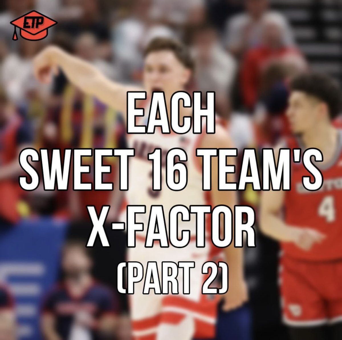 Here is part 2 of every Sweet 16 teams X-Factor heading into the next games of the March Madness tournament! #NCAABasketball #MarchMadness2024 #MarchMadness #NCAAMarchMadness #Sweet16 #NBA #NBATwitter #NBAX #nbabets #NBADraft2024