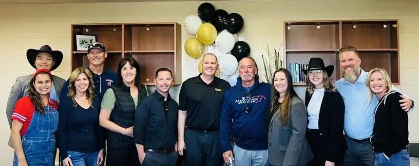 ylhigh's tweet image. On Wednesday, Kino retired. The caption on his retirement plaque read...  “For your dedication and commitment to Yorba Linda High School students, staff, and community. Campus Supervisor and coach. PYLUSD employee 1989-2024. Yorba Linda High School 2009-20