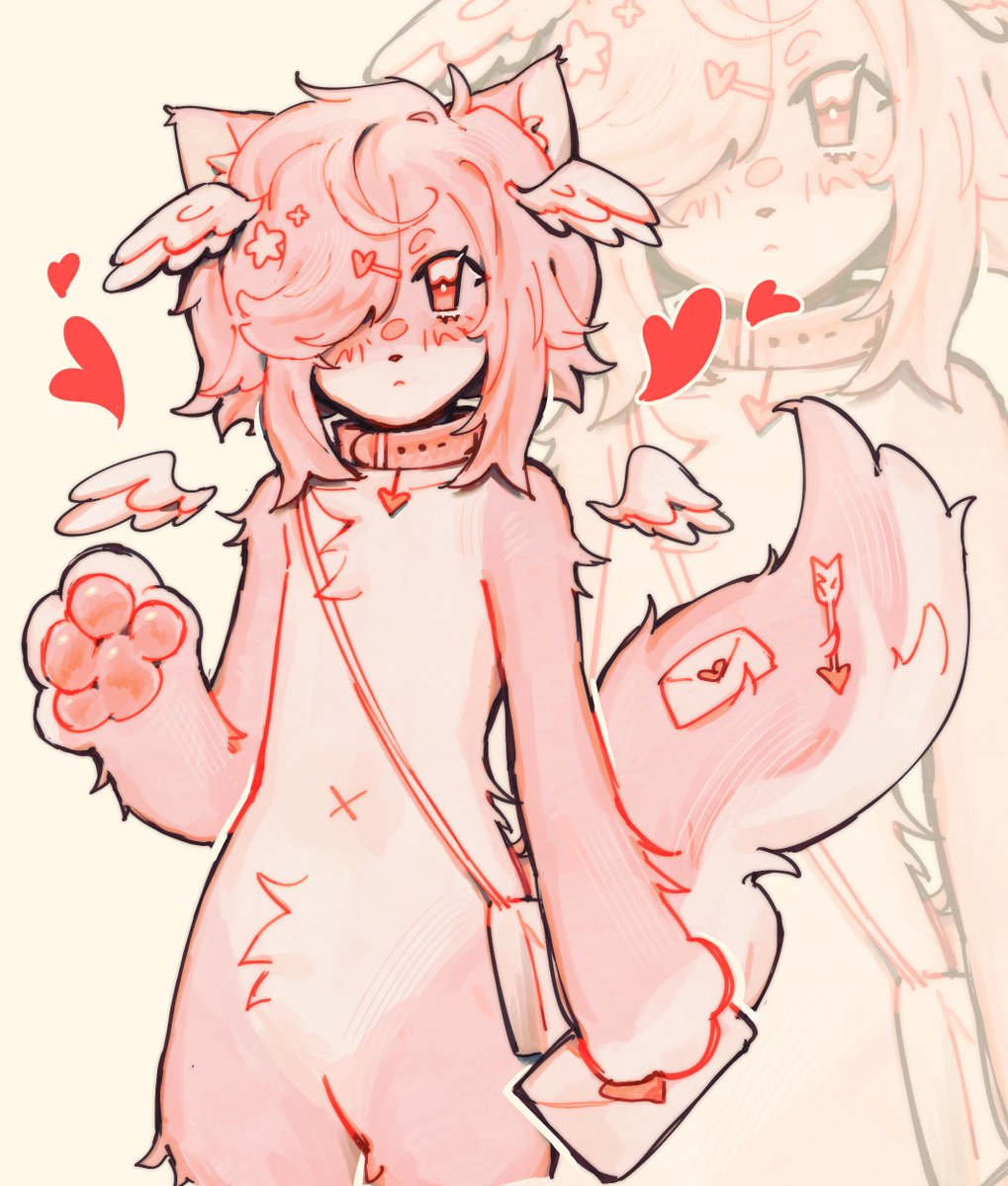 woomyume's tweet image. wdym valentines was over a month ago..