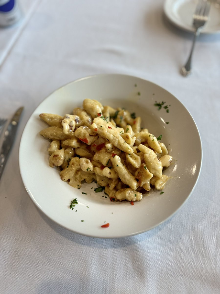 DawnBonsall's tweet photo. Iowa Western Culinary Arts served the most delicious German menu today for the Friday luncheon. Check out the April dates and reserve a time to enjoy a wonderful meal prepared and served by the students and supervised by Nate Steinbach. #SailsUp https://t.co/sVvu2VHclD