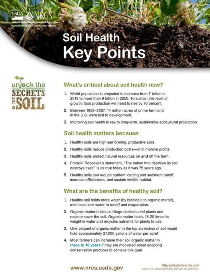 Take care of your soil and it’ll take care of you. bit.ly/3nffot9 #soilhealth