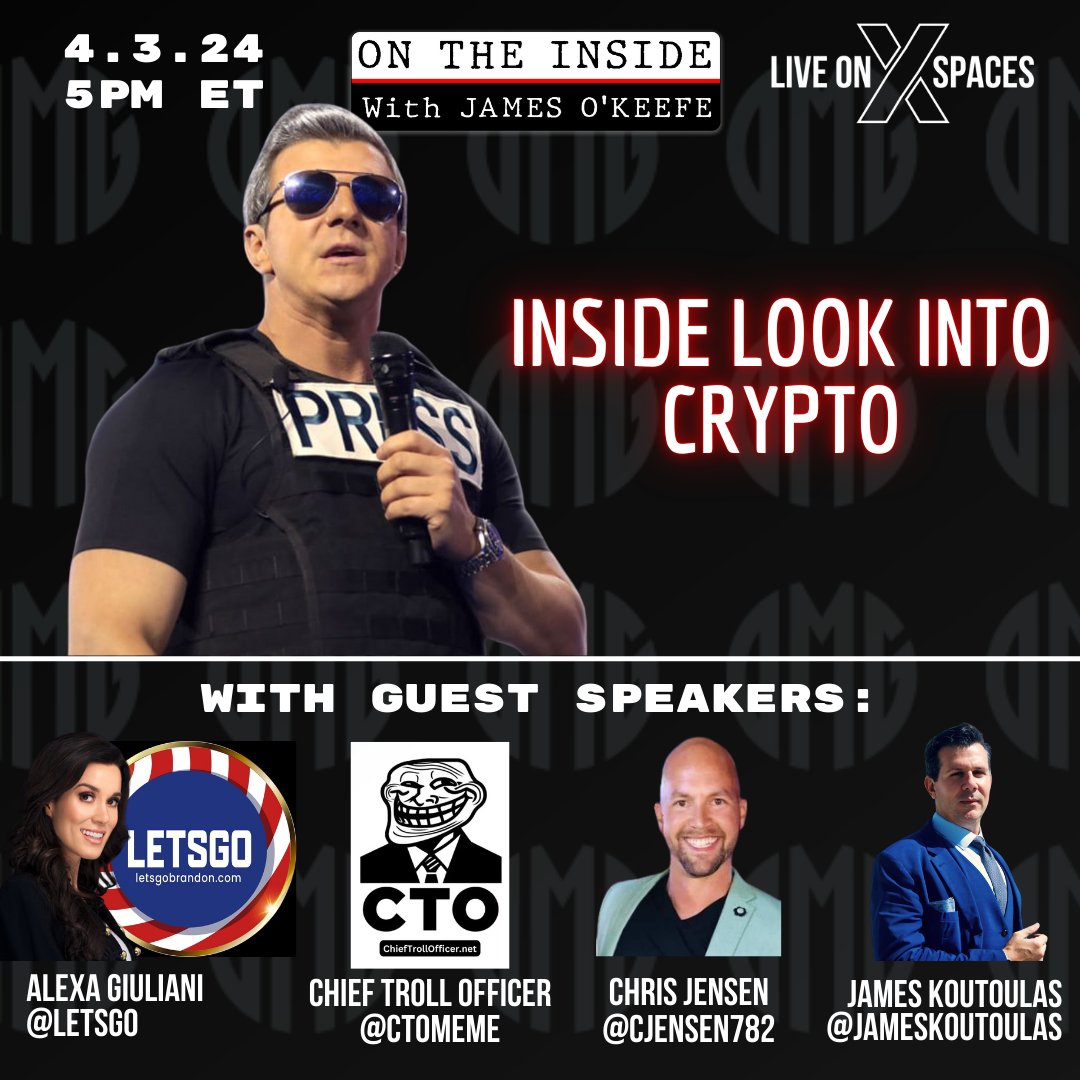 Join us next Wednesday for a special edition of On The Inside! With special guest speakers including @StevenNerayoff @LetsGo @CTOmeme @cjensen782 @jameskoutoulas and more! x.com/i/spaces/1OyKA…