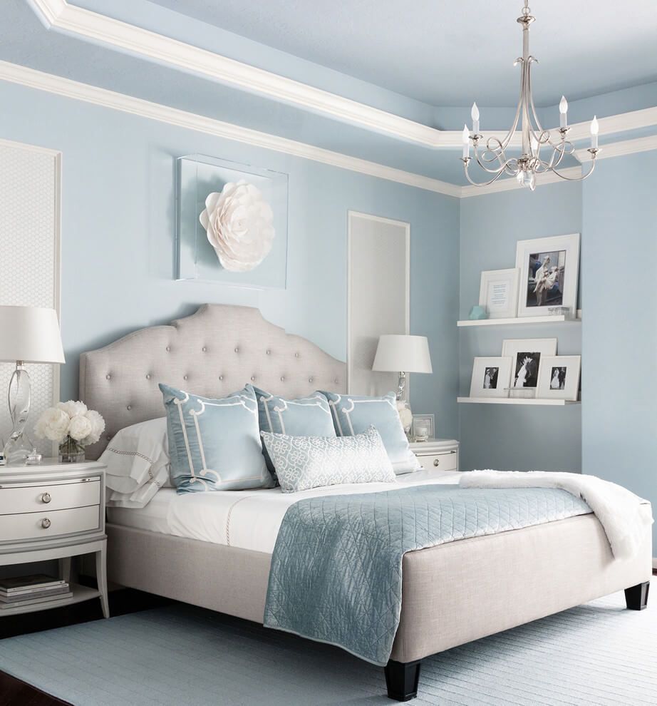 '🏠 Turn your bedroom into a peaceful retreat with soothing colors, cozy bedding, and relaxing decor touches. Get ready for a good night's sleep!' #BedroomRetreat #H&Mhome