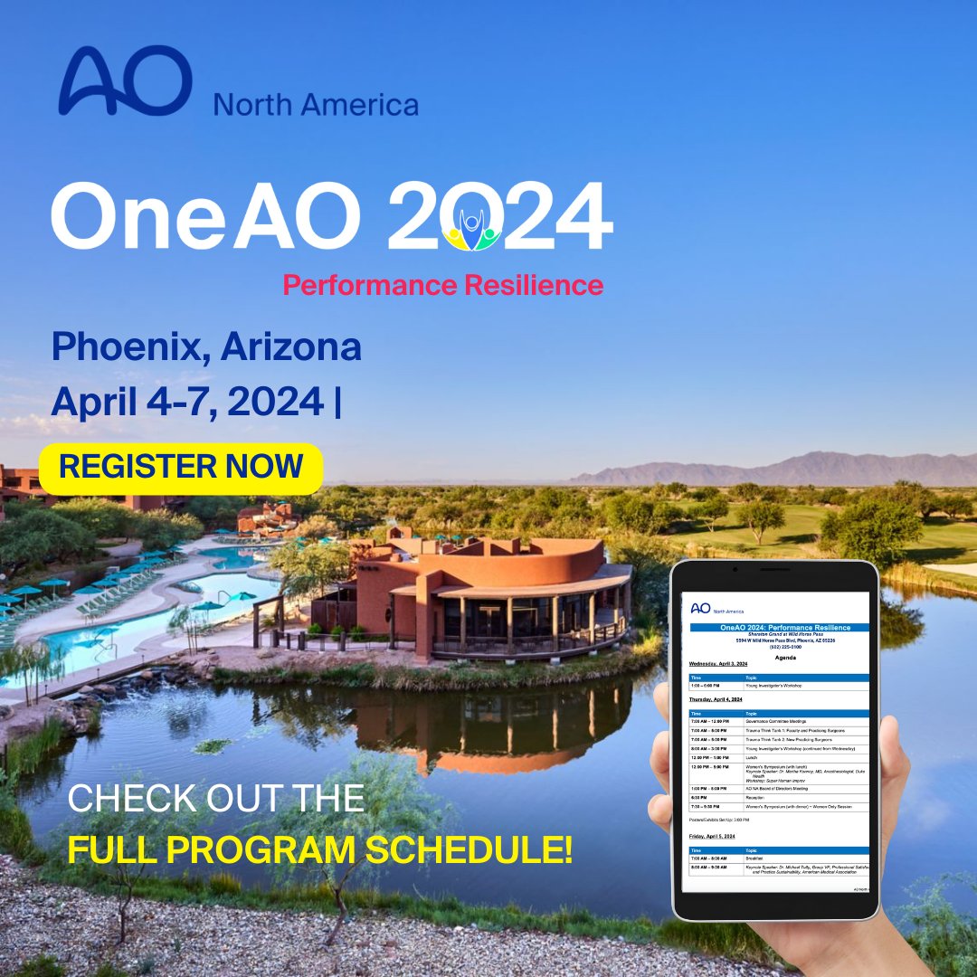 ⏰ Time is running out to register for #OneAO2024! Be part of the excitement and secure your complimentary hotel stay—limited spots available, up to 200!! 🌐 Check out the packed agenda and register now: oneao.org