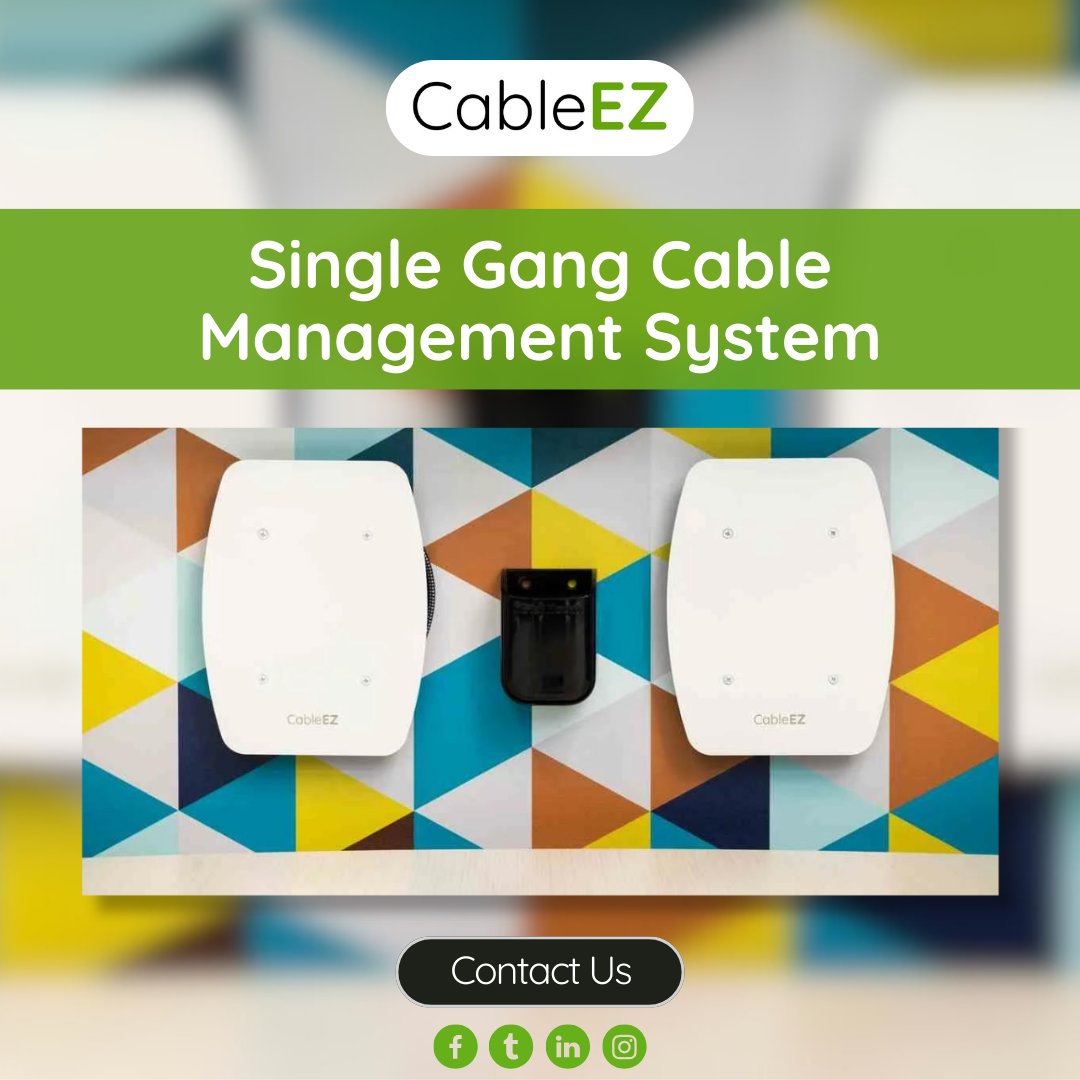 With our single gang cable management system, managing your cables becomes as simple as unwind, use, and wind back up. Experience the difference today.

ow.ly/3kmE50R04ur

#CableEZ #CableConnection #Classroom #Organization #ClassroomOrganization