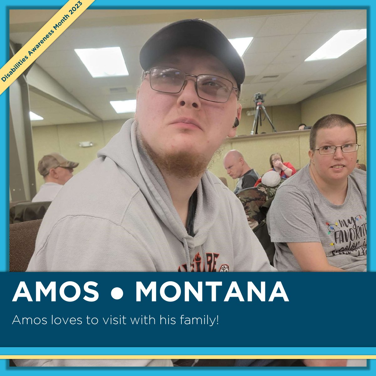 Benchmark_HS's tweet image. March is National Disabilities Awareness Month! Throughout March, the individuals we serve will share their interests and hobbies with all of you as we celebrate #NDAM! #NDAM2024 #NationalDisabilitiesAwarenessMonth2024