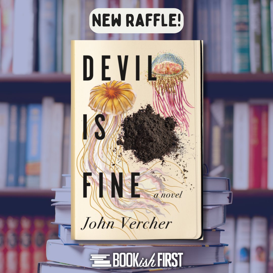 New giveaway alert 🚨 Win #DevilIsFine by @jverchwrites🚨bit.ly/4atRG32 From acclaimed novelist John Vercher, a profoundly moving novel of what it means to be a father, a son, a writer, and a biracial American fighting to reconcile the past. @CeladonBooks #BookGiveaway