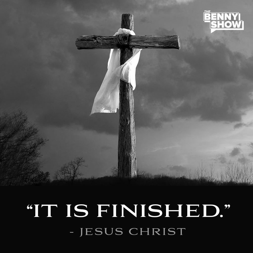“It is finished.” Christ’s last words are a reminder that he made the ultimate sacrifice and died for our sins on the Cross so that we could have eternal life with God. Today we remember and honor that sacrifice. Have a Blessed Good Friday ✝️