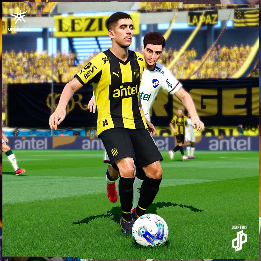 😎 𝐄𝐋 𝐂𝐋𝐀́𝐒𝐈𝐂𝐎 @CampeonatoAUF 📍 Campeón del Siglo 🔜 16:00 H @OficialCAP 🆚@Nacional La Fiera 🆚 el Chino 👀 ¿Quién gana? 👉 Solo en @PESDreamPatch 🏆 #Apertura2024 #VamosCarbonero #TodosUnidosVenceremos #PesDreamPatch Descarga ya PATREON 👉: patreon.com/dreampatchoffi…