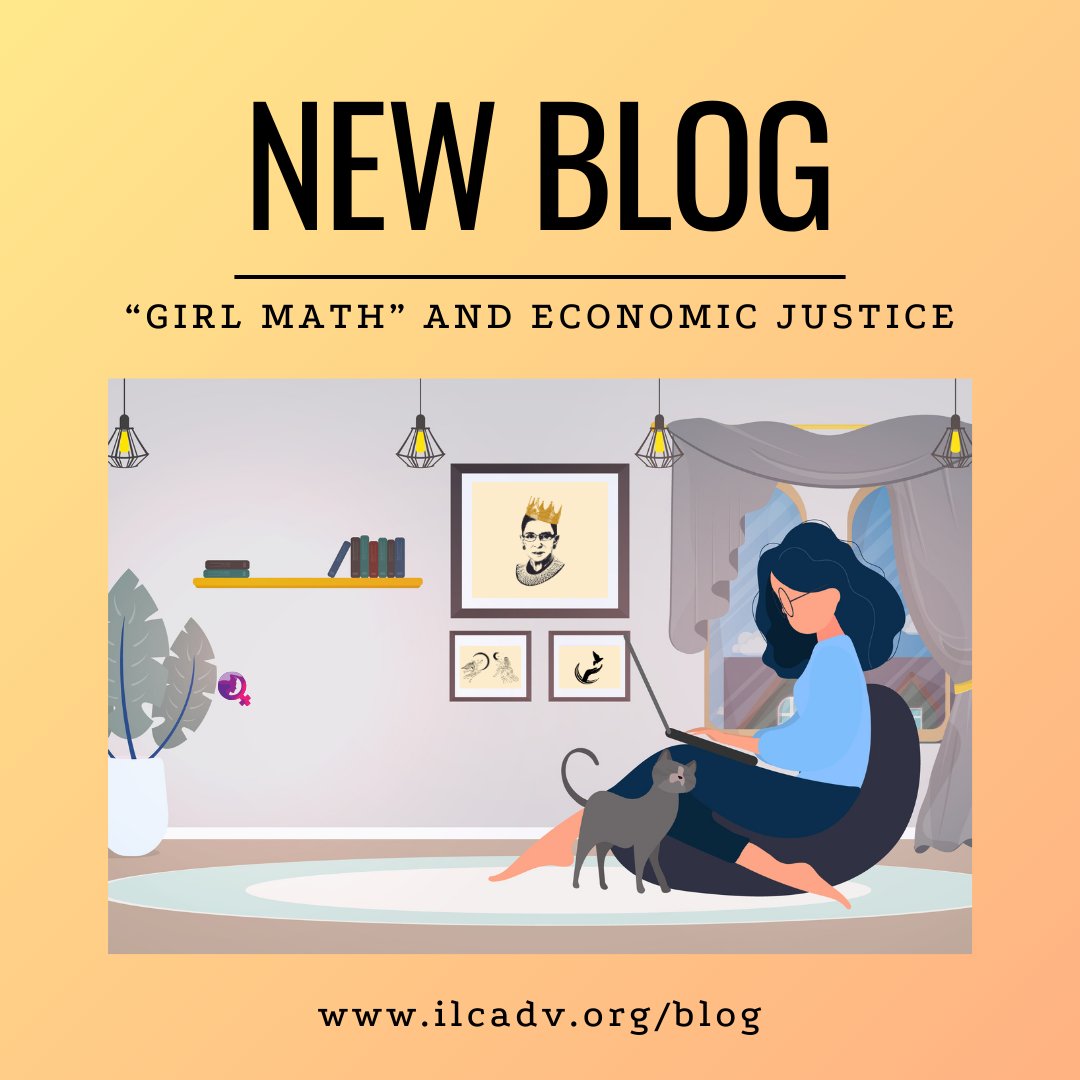 💡Think you know what 'girl math' is? In our latest blog, we explore the term in relation to economic justice and how women can support one another in their goals and decisions. ⚖️♀️

Read more: ilcadv.org/girl-math-and-…

#HappyReading #Blogging #BeTheGood #OneMissionOneVoice