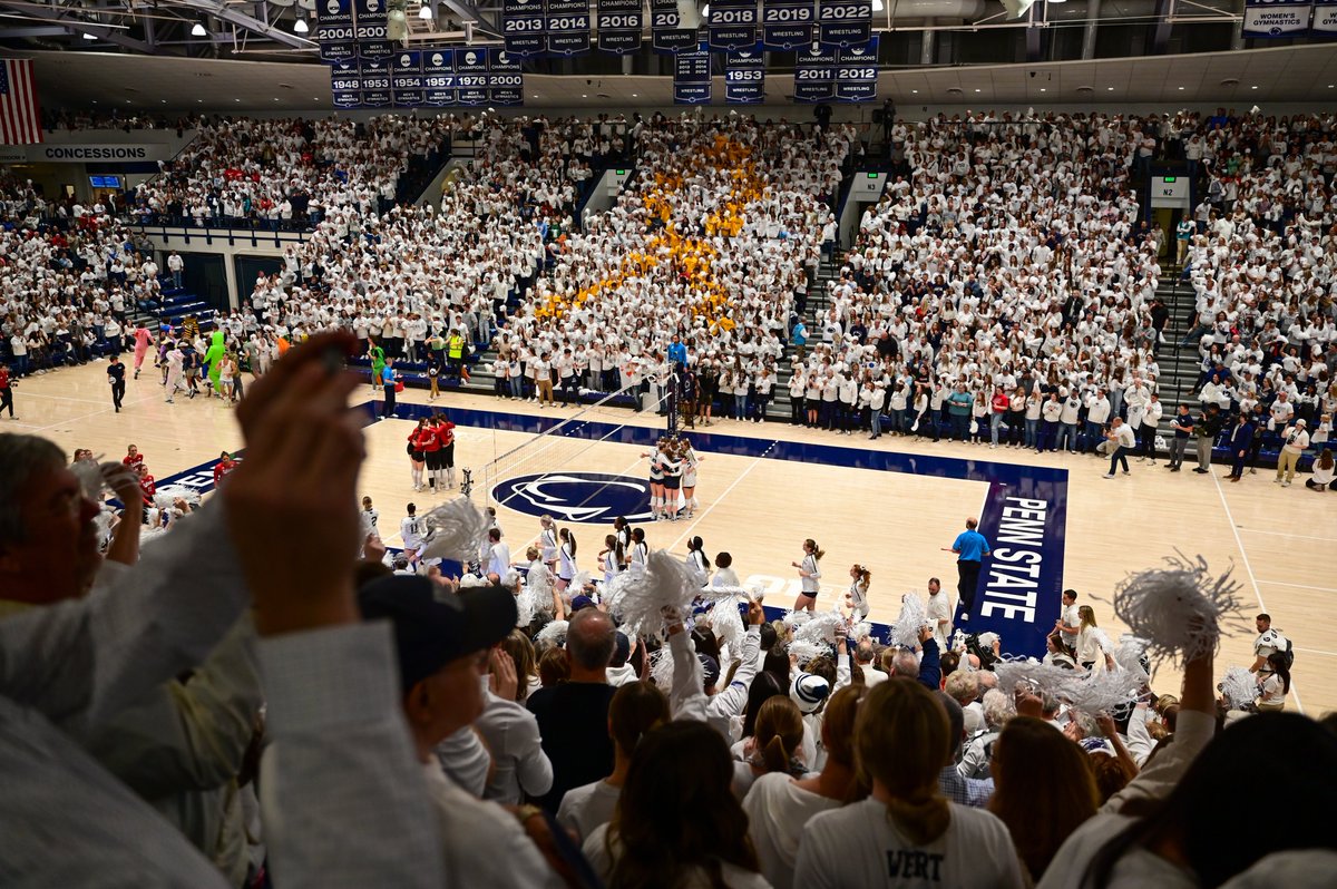 Celebrating @PennStateVBALL and their legacy of excellence this #WomensHistoryMonth! #WeAre #PennStateVolleyball