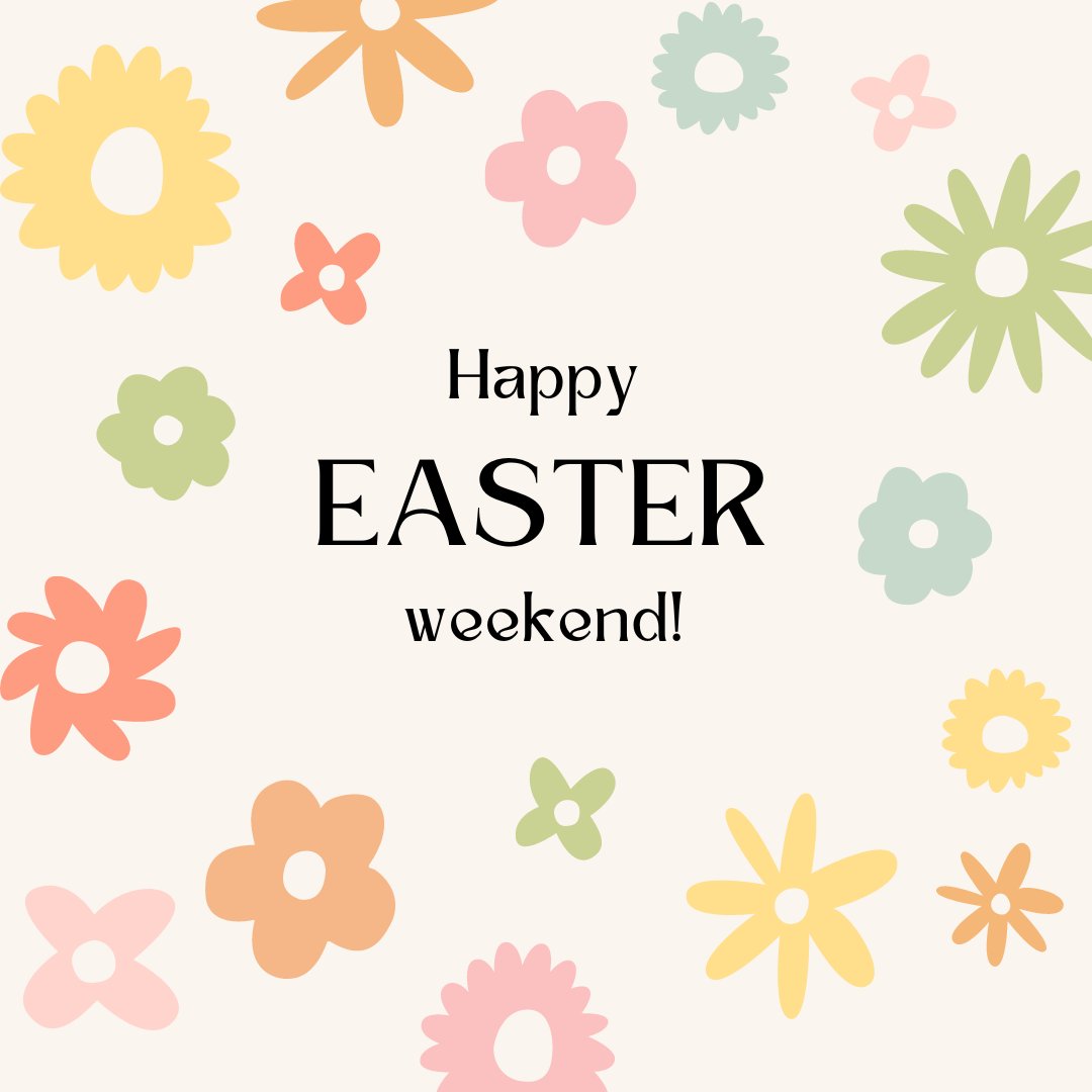 Happy Easter weekend to those who celebrate! We hope the next few days are filled with peace, rest, and love!!!