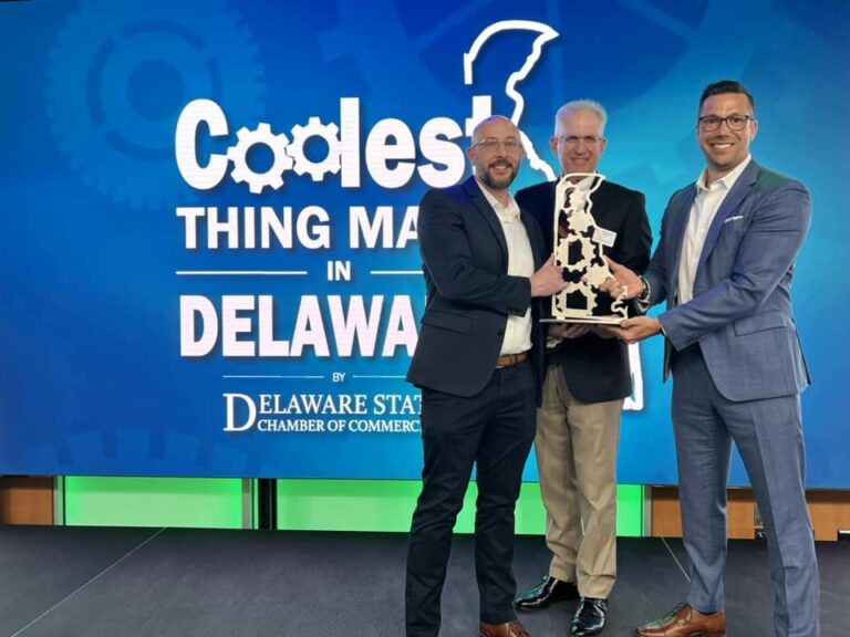 Cool news! Our 3Dimensions mammography system was voted the #CoolestThingDE! 🎉 Proud of our growing team in Newark, Delaware & this awesome recognition from @Delware State Chamber of Commerce. #innovation #womenshealth dscc.com/mfg.html