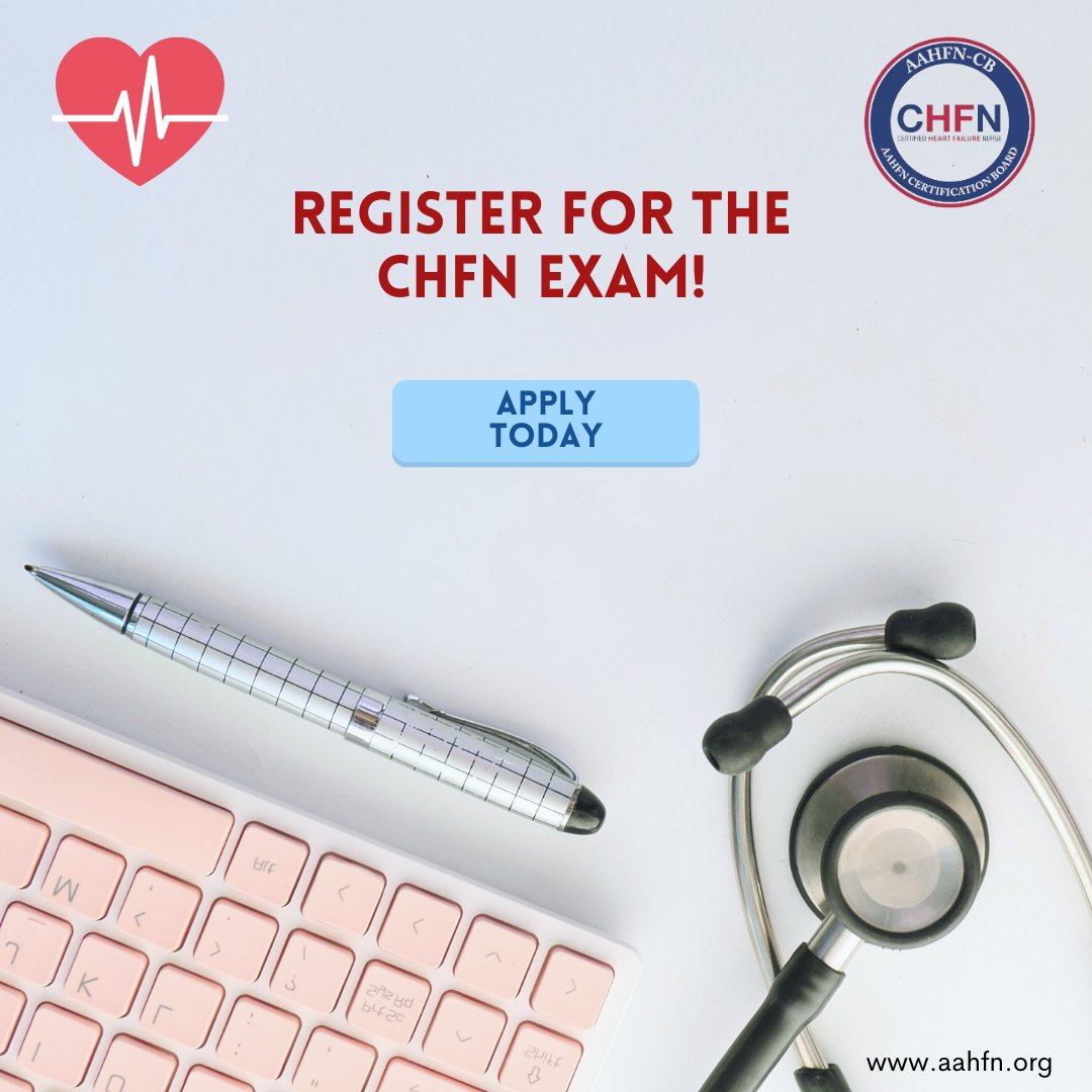 Visit for more information: aahfn.org/mpage/certific… #AAHFN #Heart #HealthCare