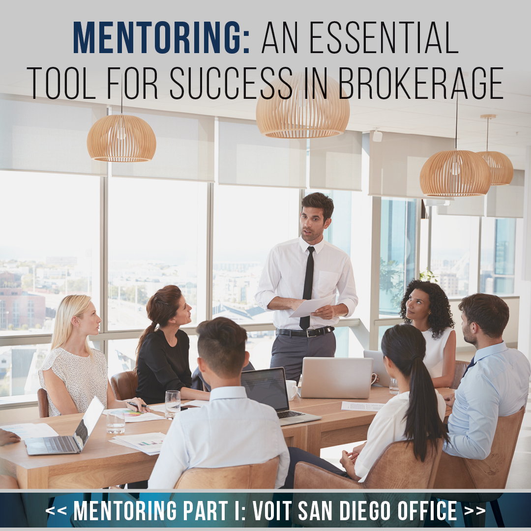 Mentoring: An Essential Tool for Success in Brokerage, Part 1: Voit San Diego Office. Learn more at i.mtr.cool/mturrayoqe

#voitrealestate #voitsandiego #realestate #socalrealestate #californiarealestate #sior #siorglobal #mentoring #mentorship #professionaldevelopment
