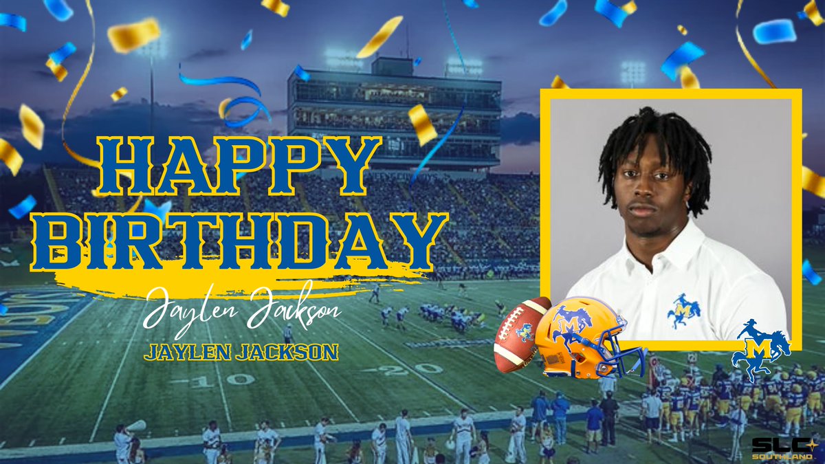 Happy Birthday to safety Jaylen Jackson! Go Enjoy the day J-Jack! @jaylenjackson02