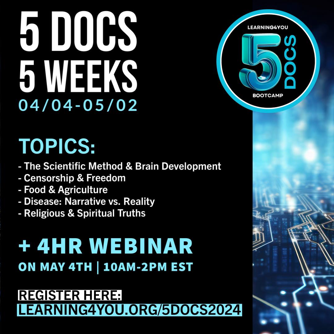 DrChrisNorthrup's tweet photo. I’m thrilled to sponsor and participate in the ALL NEW 5 Docs Boot Camp that begins April 4th. This Spring Boot Camp includes 5 WEEKS of new and exclusive content from each of the 5 Docs. https://t.co/EWzA3DQJ9f #5Docs #5DocsBootcamp https://t.co/kPlYuRMoCA
