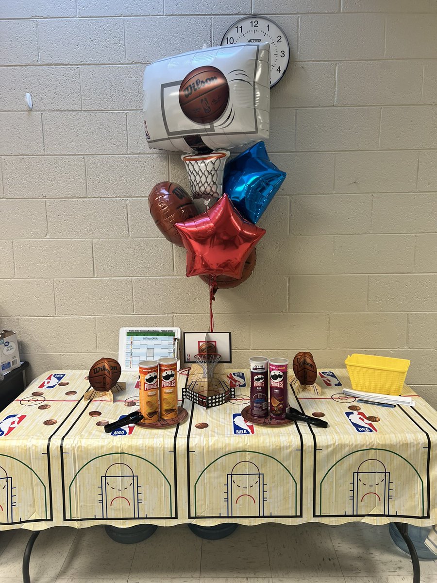 Munch Madness winners announced! Ms. Taylor, Ms. Ground and Ms. Shaffer predicted Sour Cream and Onion Pringles as the GBES staff favorite chips. @Pringles @YCSD #TeamYCSD