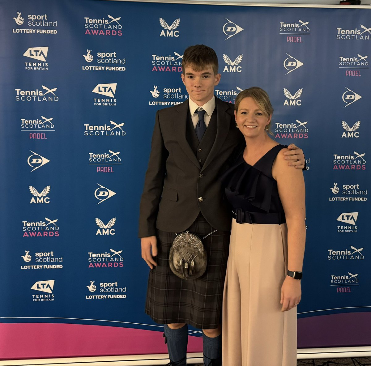 CDPublicityScot's tweet photo. Arrived for the awards. 
@tennisscotland https://t.co/LAhs5JJnJE