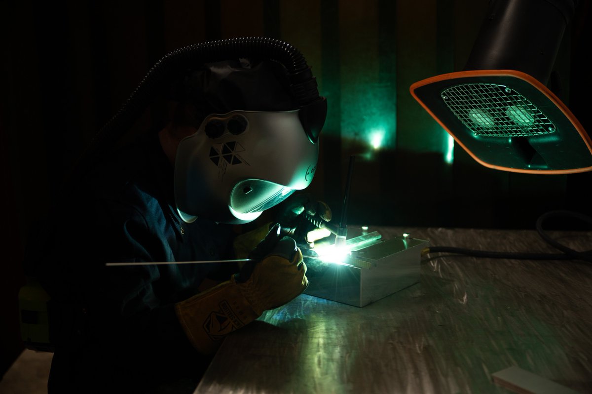 Sparks are flying✨

Aircraft metals technology specialists use both metal inert gas and tungsten inert gas welding. They certify on 5-7 metal types required by their major command.

#AlwaysReadyAlwaysThere