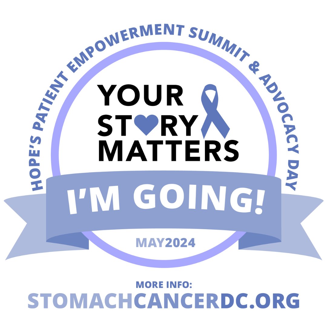Are you going? attendance. If you haven't already booked your hotel room, our discounted block reservations are only available for a few more days! Book by April 4th to get the discount. Visit stomachcancerdc.org